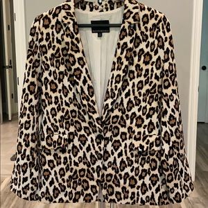 NWOT Banana Republic Leopard Blazer
